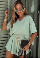 Tepláková souprava Tričko i krótkie spodenki Willy žlutá