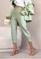 materiálové Kalhoty Laura černé