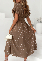 Wiązana Šaty w Bodky  Take A Chance modrá