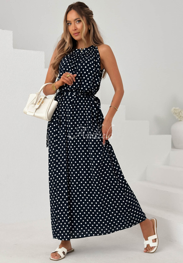 Visk&oacute;zov&eacute; maxi &scaron;aty s punt&iacute;ky Sun & Dots gran&aacute;tov&aacute;