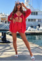 Souprava Košile i krótkie spodenki Summer Essence béžový