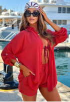 Souprava Košile i krótkie spodenki Summer Essence béžový