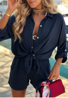 Souprava Košile i krótkie spodenki Summer Essence béžový