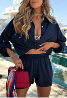 Souprava Košile i krótkie spodenki Summer Essence béžový