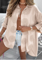 Haftowana Košile boho Ti Amo žlutá