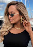 Dlouhé Náušnice z blaszkami Keep It Golden zlaté