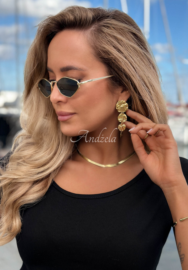 Dlouh&eacute; n&aacute;u&scaron;nice s pl&iacute;&scaron;ky Keep It Golden zlat&eacute;