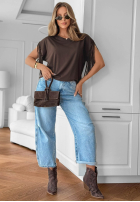 Bawełniana Halenka z frędzlami Tanvi Bílá