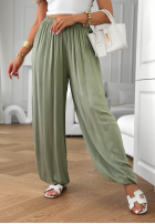 materiálové Kalhoty joggery Ocean Kiss bílé