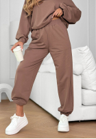 Tepláková souprava Easy Fit khaki
