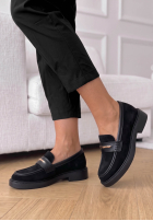 semišové mokasyny Hazel Step čokoládové