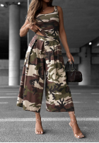 Kalhoty z zakładkami moro Wild Energy khaki