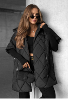 Prošívaná Vesta oversize Daily Comfort černá