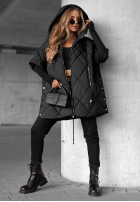 Prošívaná Vesta oversize Daily Comfort černá