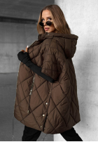 Prošívaná Vesta oversize Daily Comfort černá