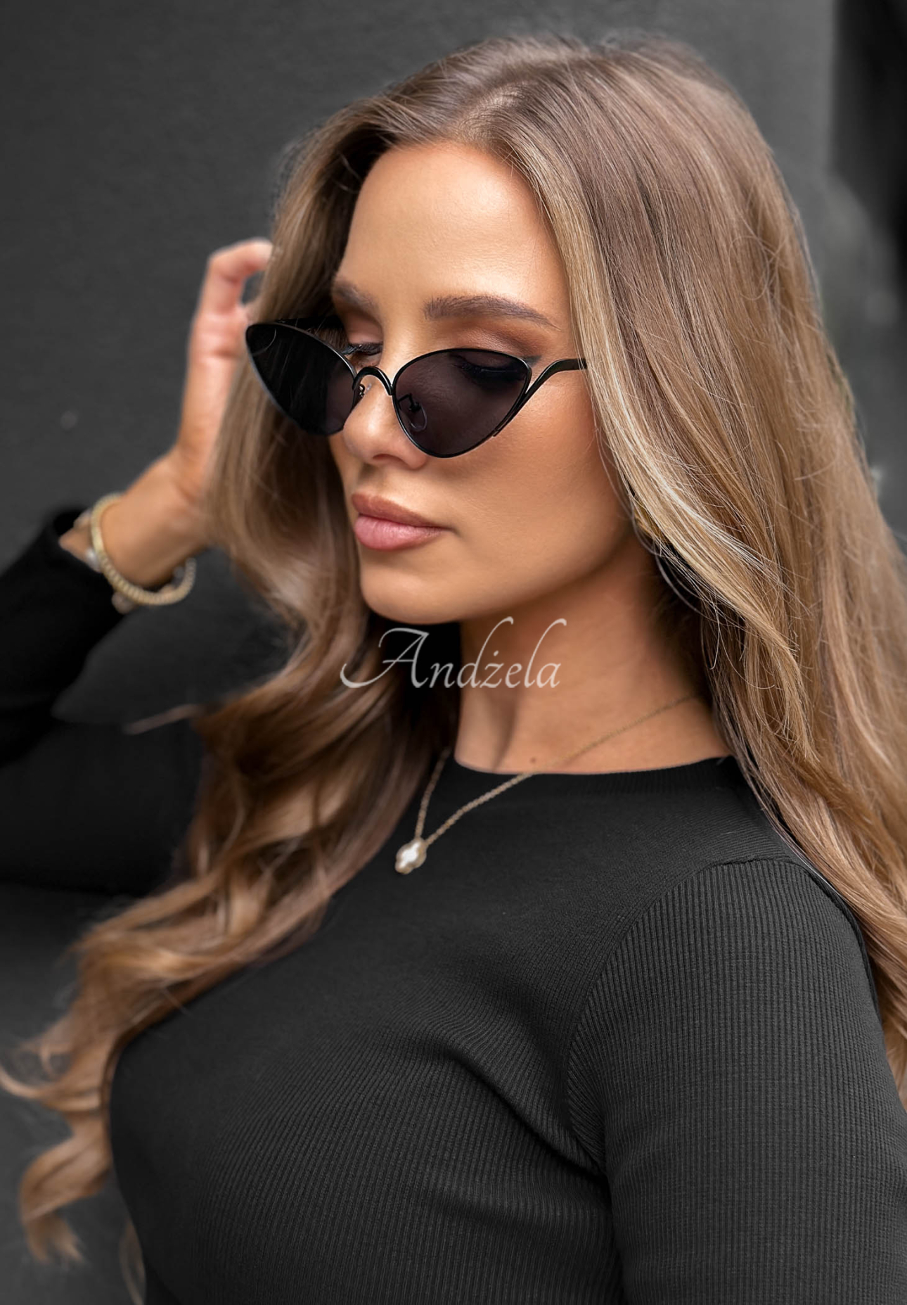 Sluneční brýle Modern Look černé