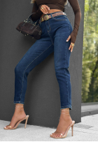 Kalhoty džínové  skinny Strive For More granátové