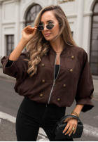 Bunda napoleonka Elegant Force černá