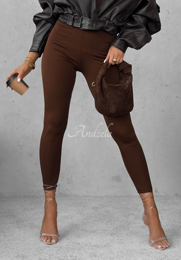 Leg&iacute;ny Push-Up Fit Females čokol&aacute;dov&eacute;