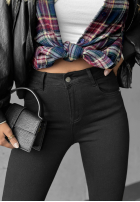 Kalhoty džínové  skinny Denim Vibes černé