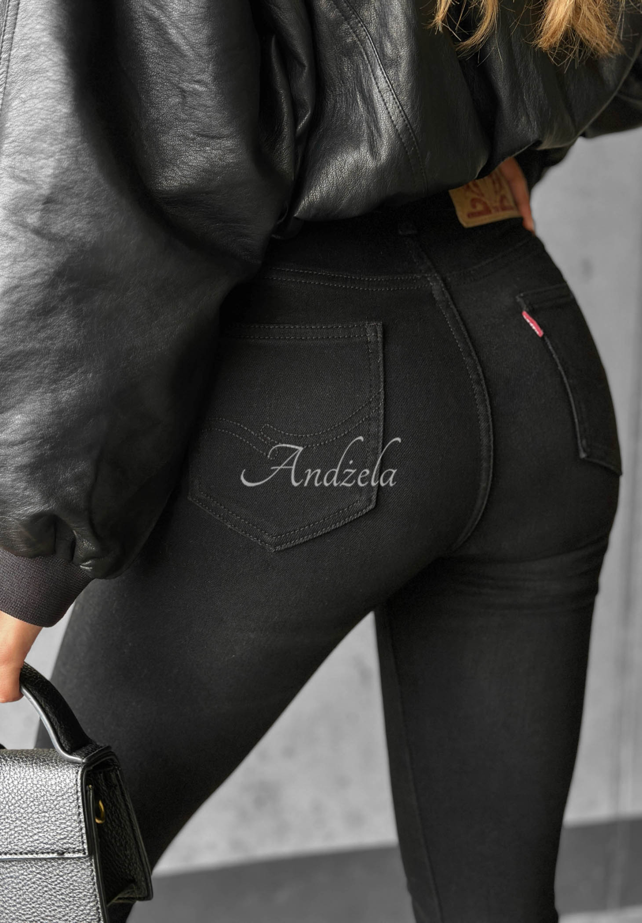 Džíny skinny Denim Vibes černé