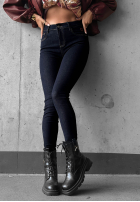 Kalhoty džínové  skinny Denim Glow granátové