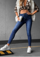 Kalhoty džínové  skinny Denim Vibes černé