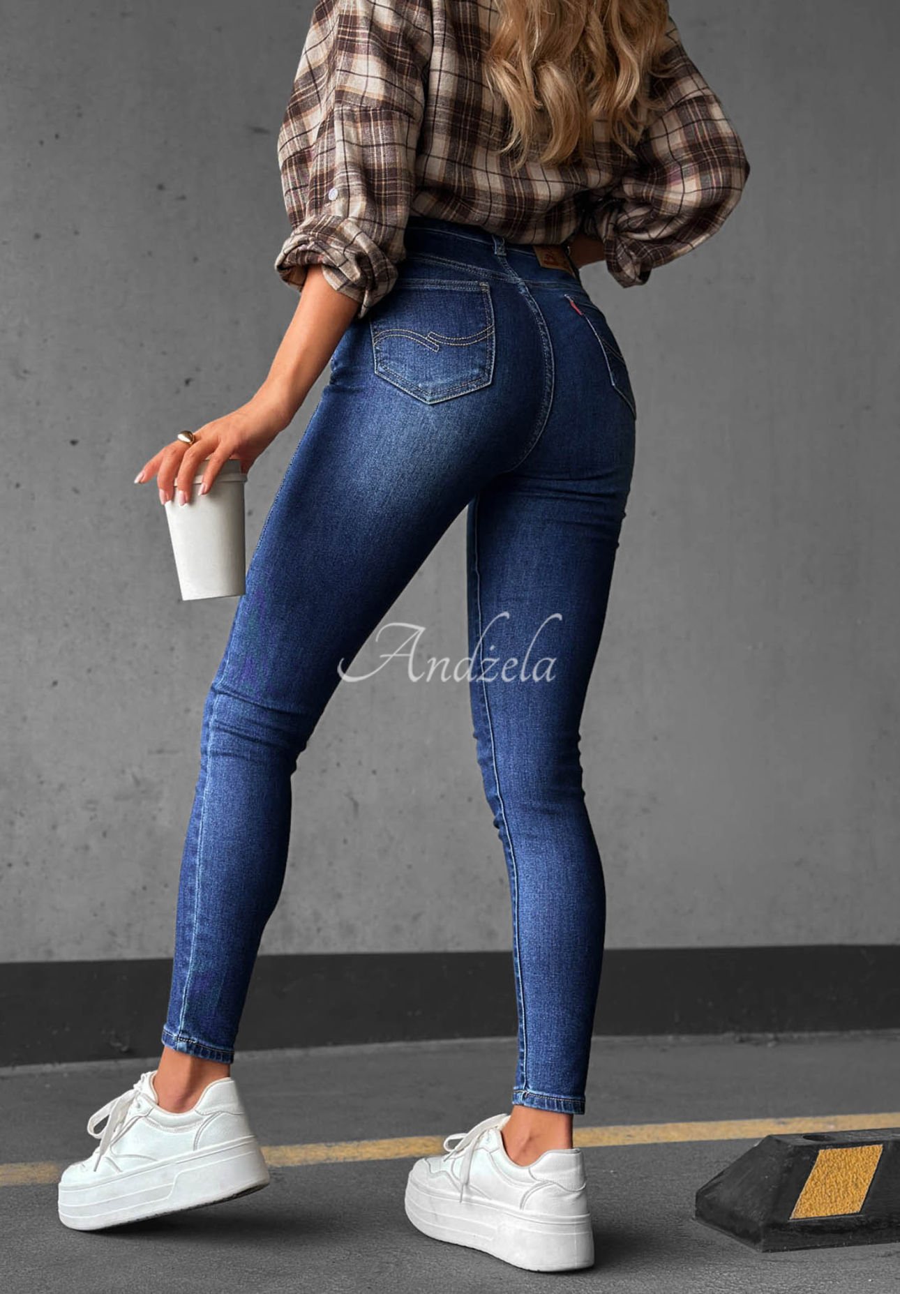 Džíny skinny Denim Vibes tmavě modré
