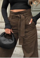 Kalhoty džínové  mom fit Honey Light khaki