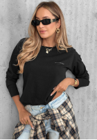Bawełniana Halenka z długim rękawem Simple Chic ecru