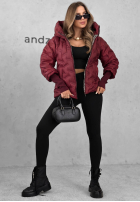 Prošívaná Bunda s kapucí Autumn Edge černá