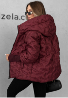 Prošívaná Bunda s kapucí Autumn Edge černá