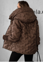 Prošívaná Bunda s kapucí Autumn Edge černá