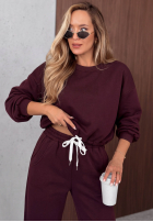 Tepláková souprava Berry Cute borůvkový