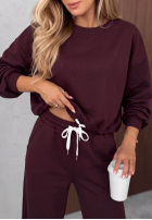 Tepláková souprava Berry Cute borůvkový