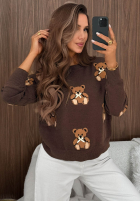 Svetr z misiami Sweet Bears ecru