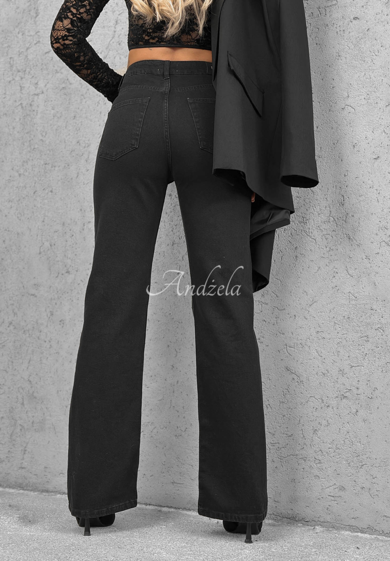Džíny straight Rebel Energy černé