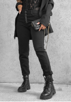 Kalhoty džínové  skinny Casual Mood černé