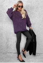Miękki Svetr oversize Sugar Babe béžový