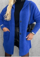 Plášť  Alpaka Montecarmelo Cobalt