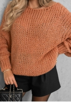 Miękki Svetr oversize Sugar Babe béžový