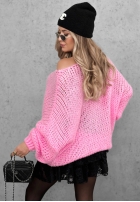 Miękki Svetr oversize Sugar Babe béžový