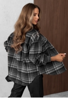 Košile z kołnierzem w kratę Maple Plaid granátová