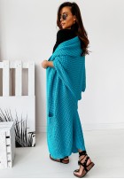 Sweter Kardigan Moi Turquoise